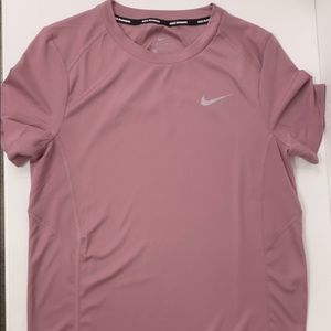 Nike Dri-FIT Running Pink Workout Top